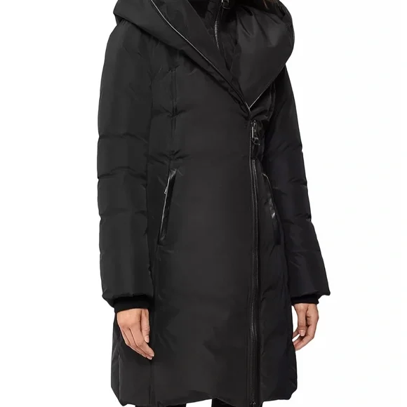 Mackage Kay Asymmetric Hooded Coat